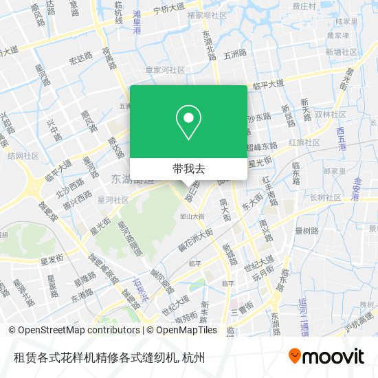 租赁各式花样机精修各式缝纫机地图