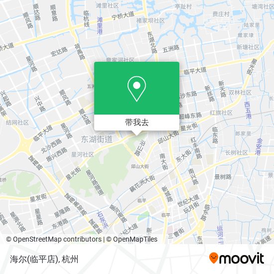 海尔(临平店)地图