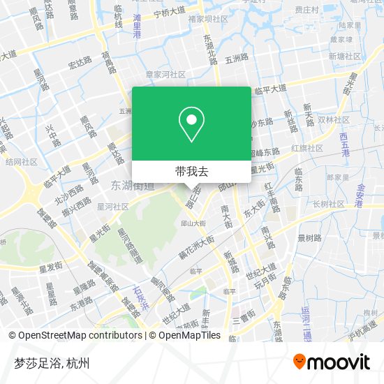 梦莎足浴地图