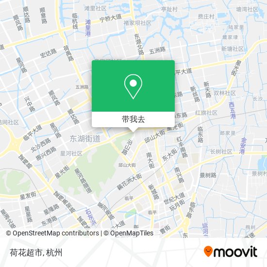 荷花超市地图