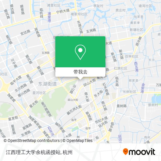 江西理工大学余杭函授站地图