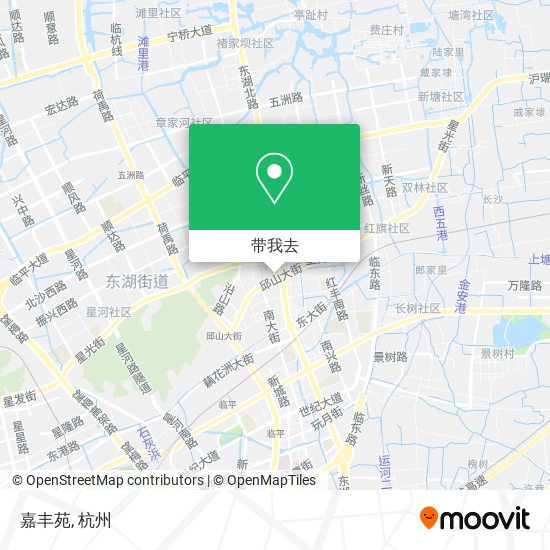 嘉丰苑地图
