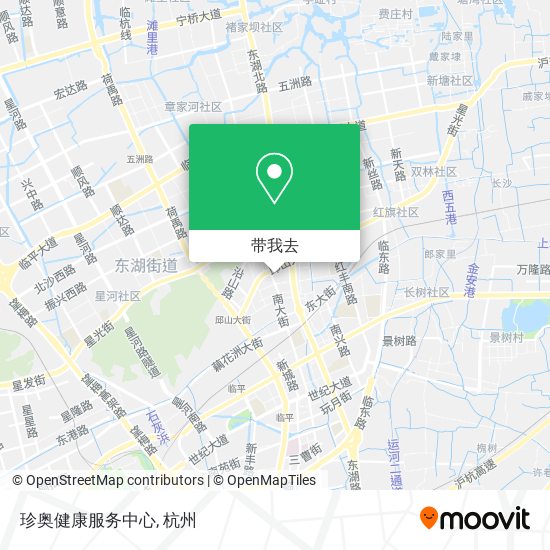 珍奥健康服务中心地图