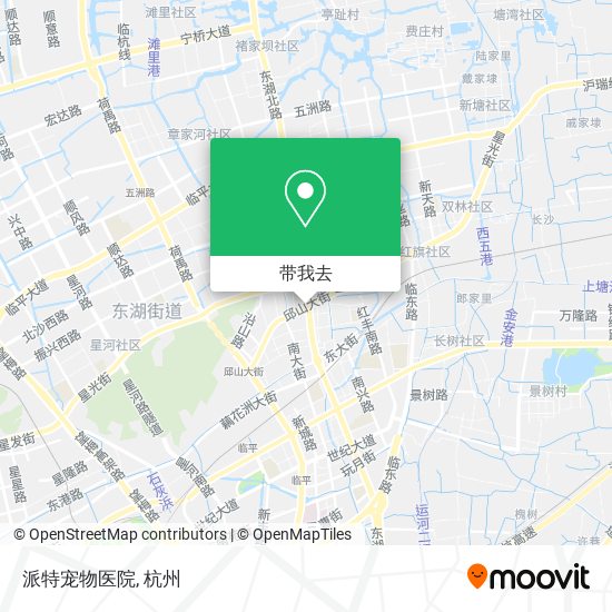 派特宠物医院地图