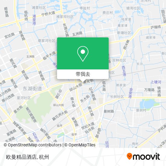 欧曼精品酒店地图