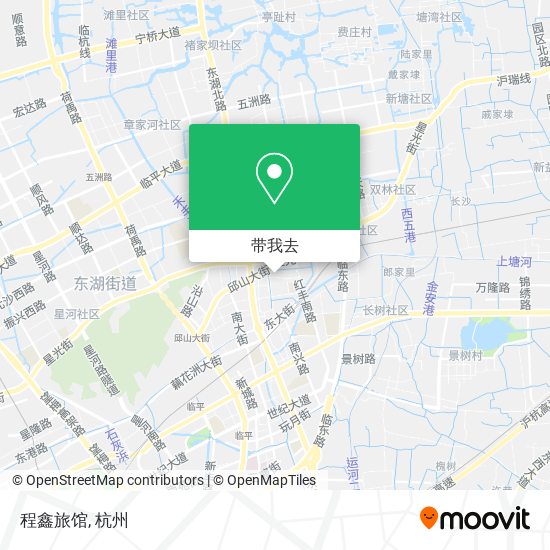 程鑫旅馆地图