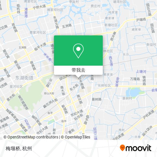 梅堰桥地图