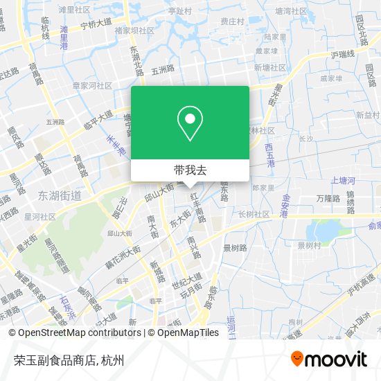 荣玉副食品商店地图