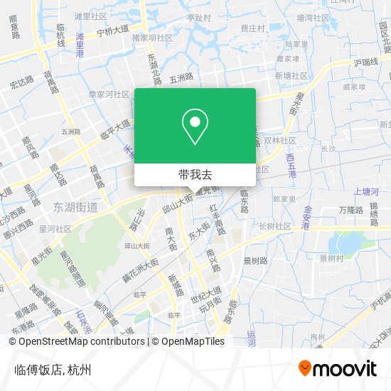 临傅饭店地图