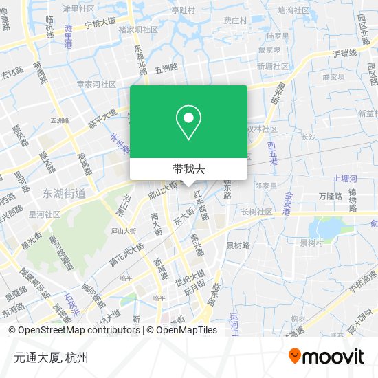 元通大厦地图