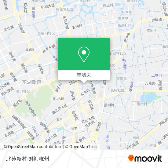 北苑新村-3幢地图