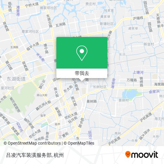 吕凌汽车装潢服务部地图