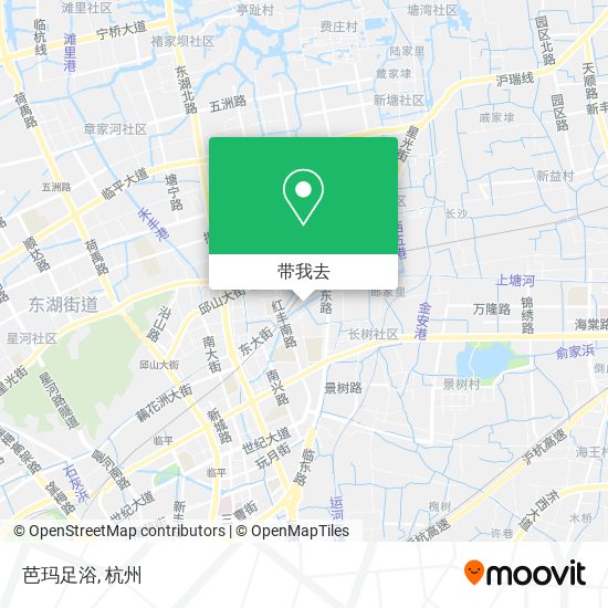 芭玛足浴地图