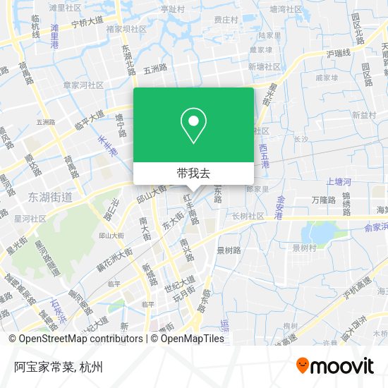 阿宝家常菜地图