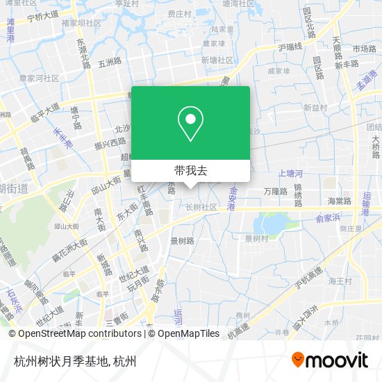 杭州树状月季基地地图
