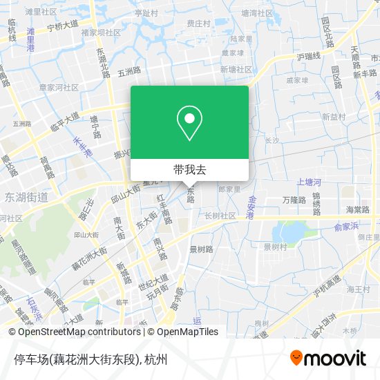 停车场(藕花洲大街东段)地图