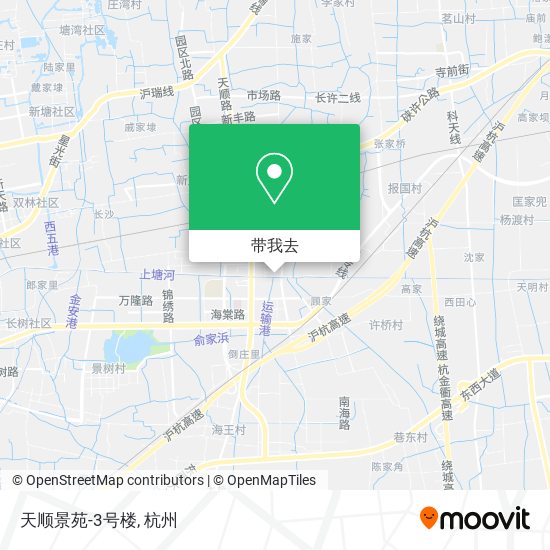 天顺景苑-3号楼地图