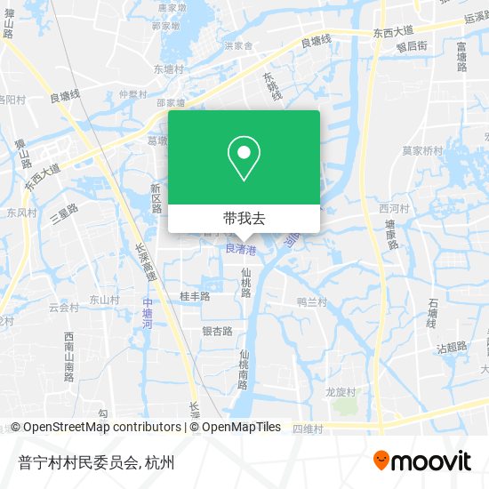 普宁村村民委员会地图