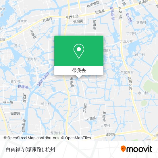 白鹤禅寺(塘康路)地图