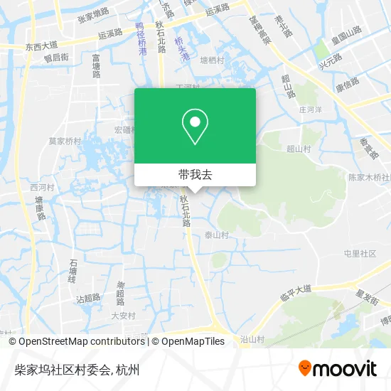 柴家坞社区村委会地图