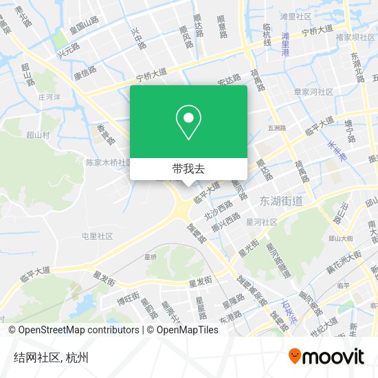 结网社区地图