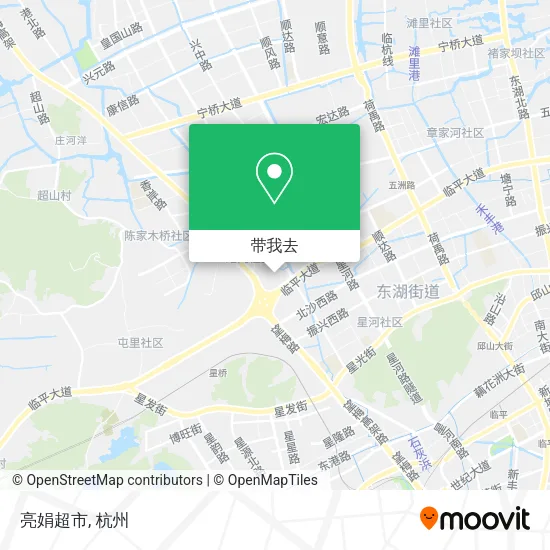 亮娟超市地图