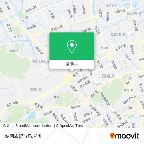 结网农贸市场地图