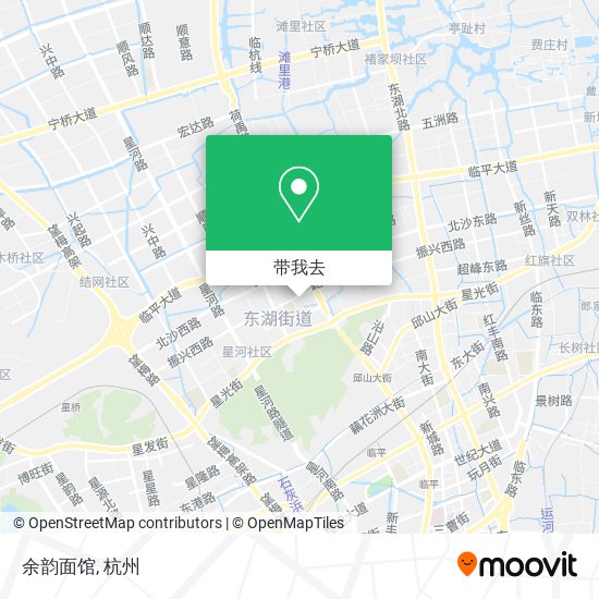 余韵面馆地图