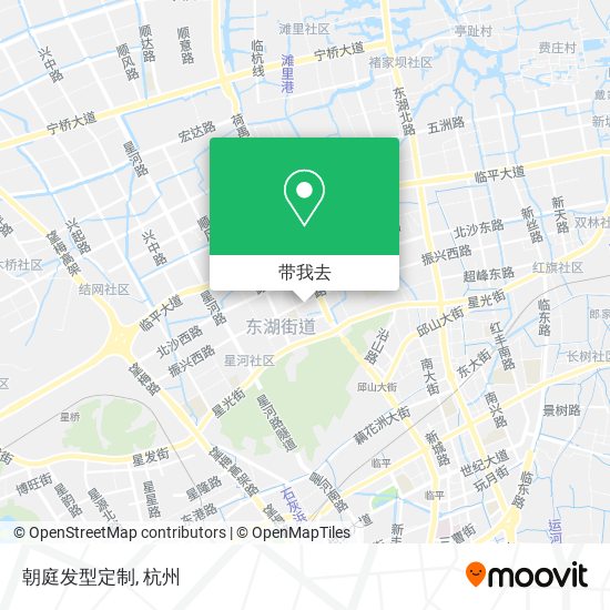 朝庭发型定制地图