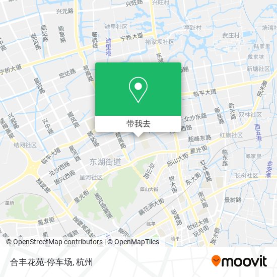 合丰花苑-停车场地图