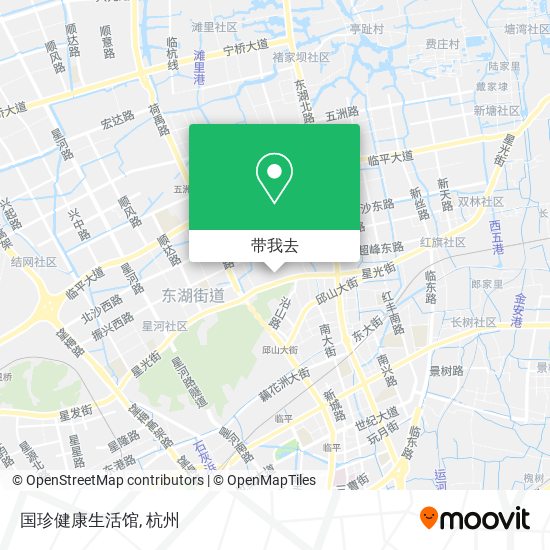 国珍健康生活馆地图