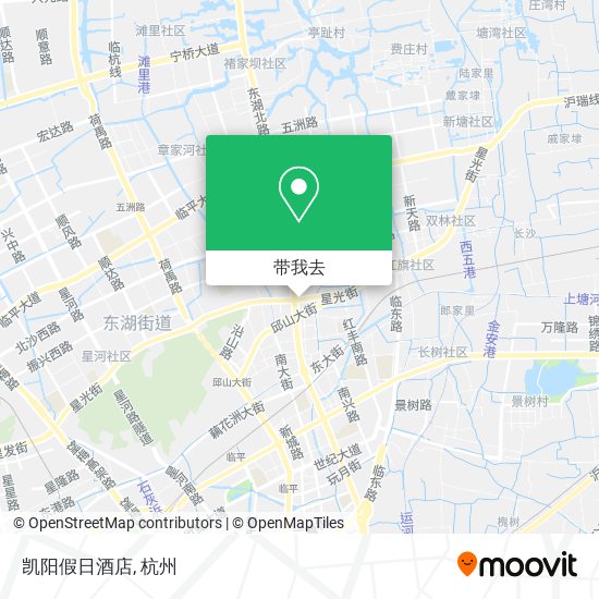 凯阳假日酒店地图
