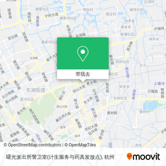 曙光派出所警卫室(计生服务与药具发放点)地图
