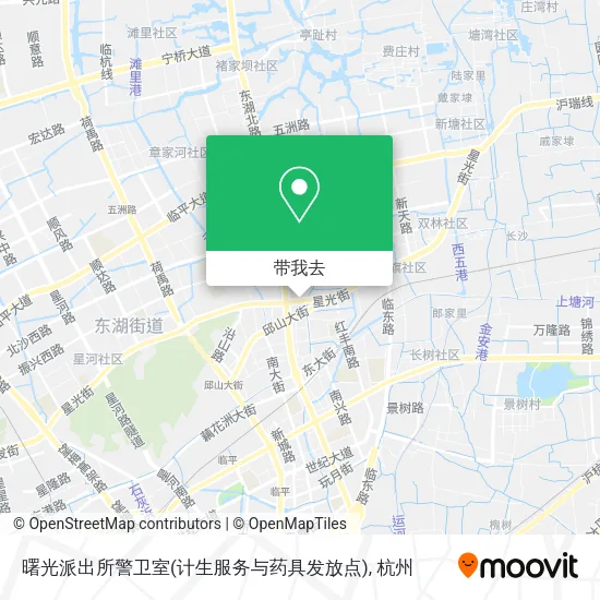 曙光派出所警卫室(计生服务与药具发放点)地图