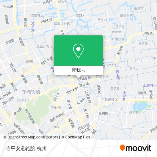 临平安道轮胎地图