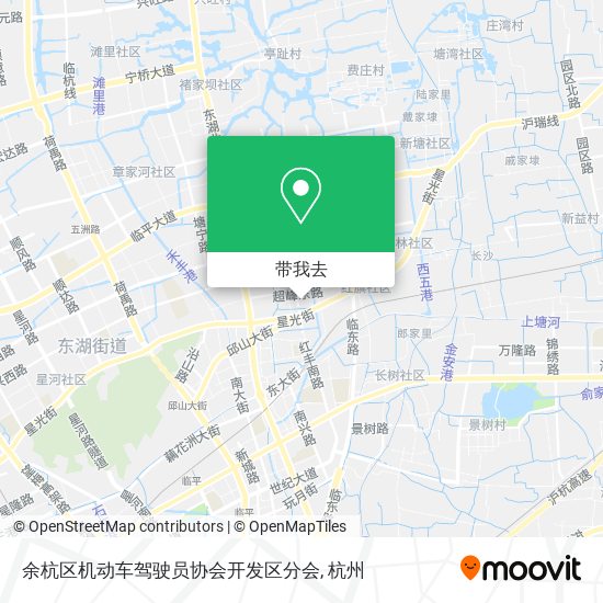 余杭区机动车驾驶员协会开发区分会地图