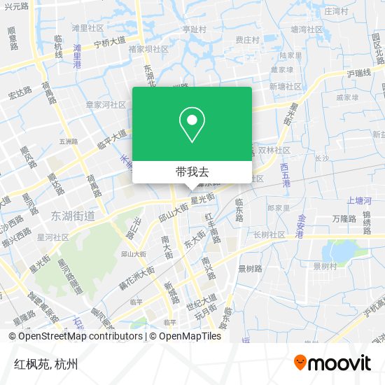 红枫苑地图
