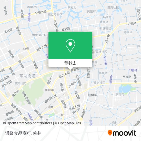 通隆食品商行地图