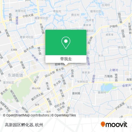 高新园区孵化器地图
