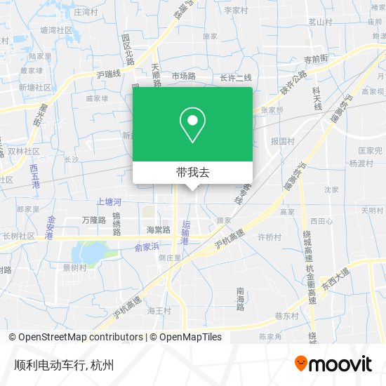 顺利电动车行地图