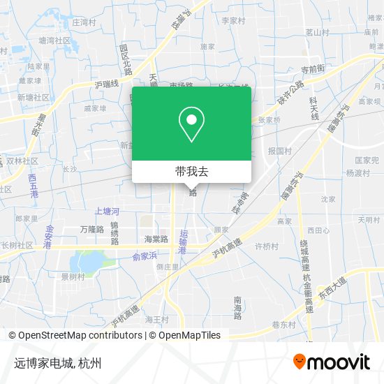 远博家电城地图