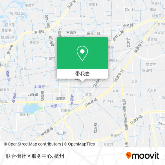 联合街社区服务中心地图