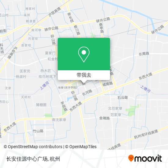 长安佳源中心广场地图