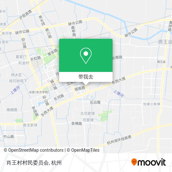 肖王村村民委员会地图