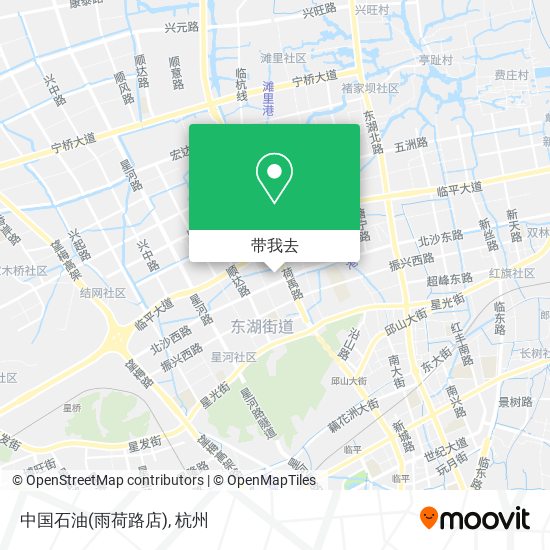 中国石油(雨荷路店)地图