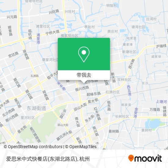 爱思米中式快餐店(东湖北路店)地图