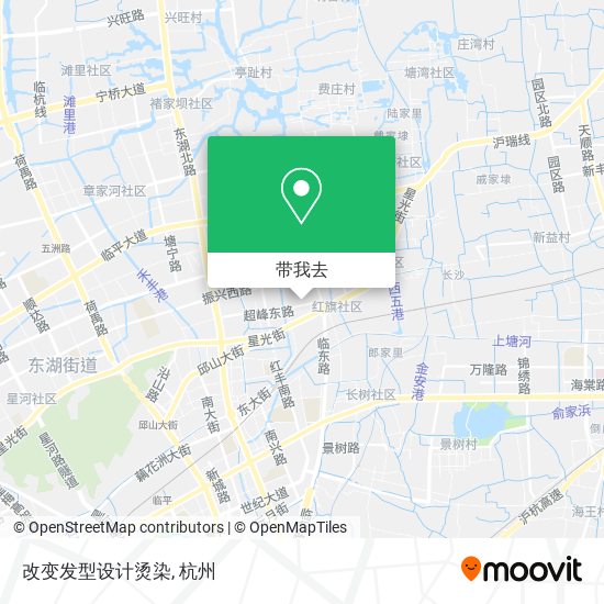 改变发型设计烫染地图
