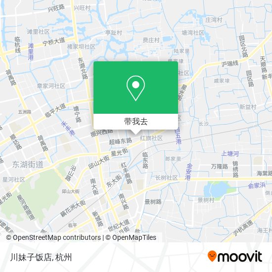 川妹子饭店地图