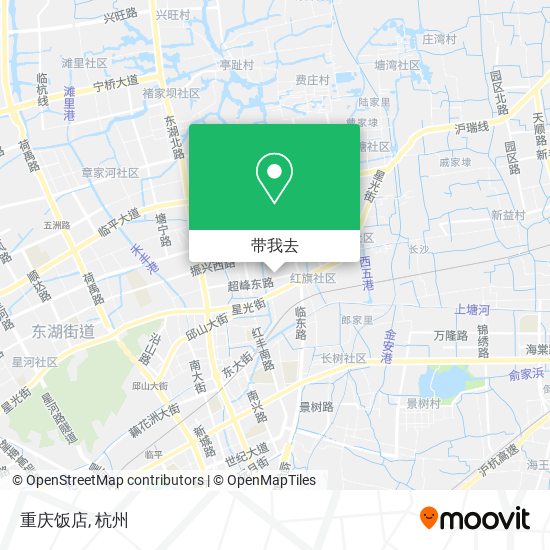 重庆饭店地图