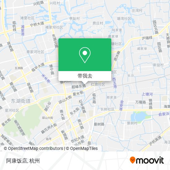 阿康饭店地图